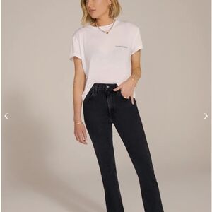 Favorite Daughter High-Rise Black Flare Jeans